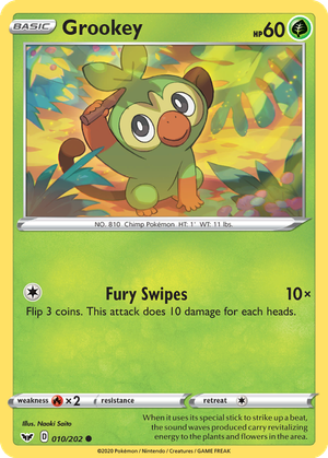 Grookey card image