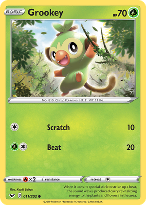 Grookey card image