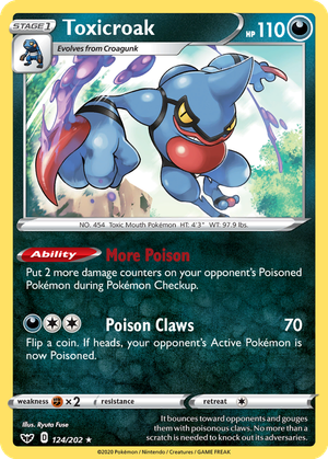Toxicroak card image