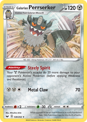 Galarian Perrserker card image