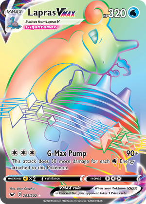 Lapras VMAX card image