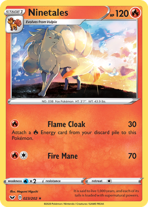 Ninetales card image
