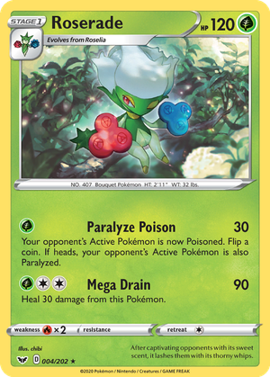 Roserade card image