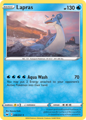 Lapras card image
