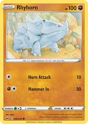 Rhyhorn card image
