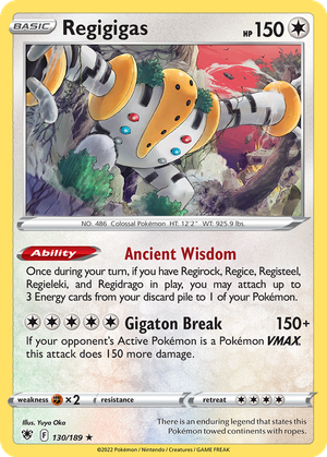 Regigigas card image