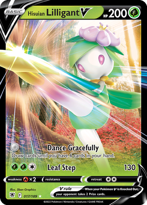 Hisuian Lilligant V card image