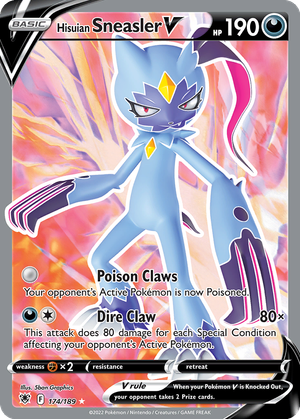 Hisuian Sneasler V card image