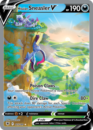 Hisuian Sneasler V card image