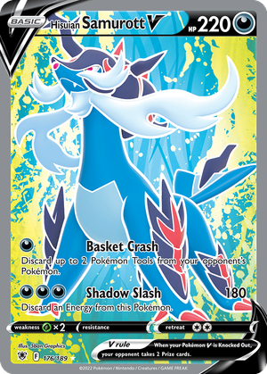 Hisuian Samurott V card image
