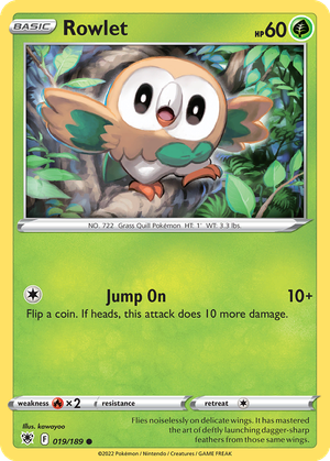 Rowlet card image