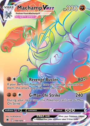 Machamp VMAX card image