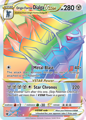 Origin Forme Dialga VSTAR card image