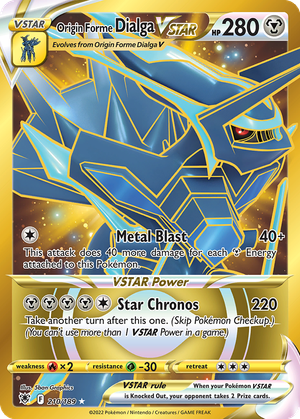 Origin Forme Dialga VSTAR card image