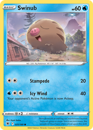 Swinub card image