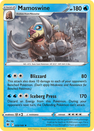 Mamoswine card image