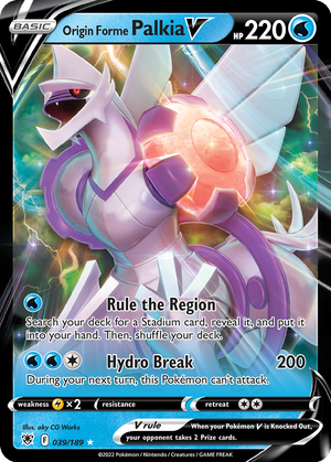Origin Forme Palkia V card image