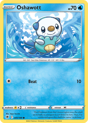 Oshawott card image