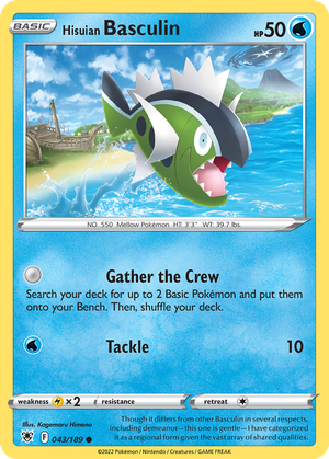 Hisuian Basculin card image