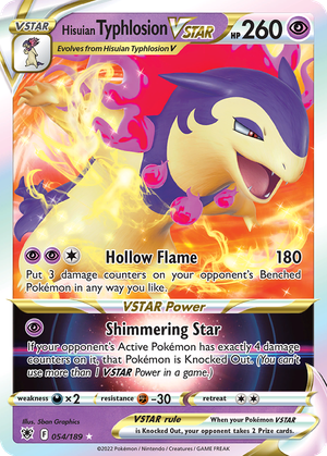 Hisuian Typhlosion VSTAR card image