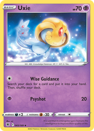 Uxie card image