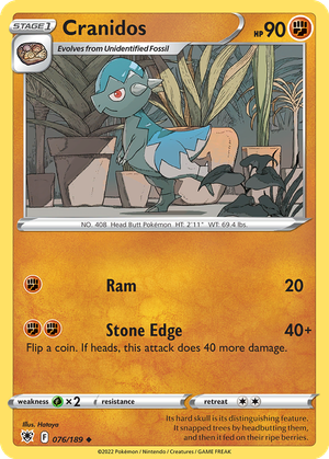 Cranidos card image