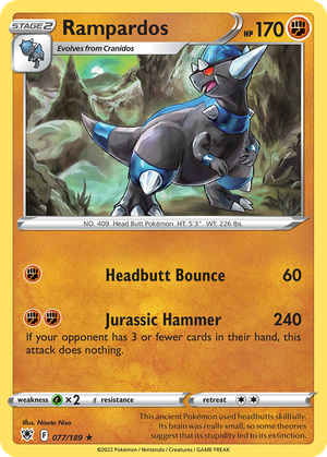 Rampardos card image