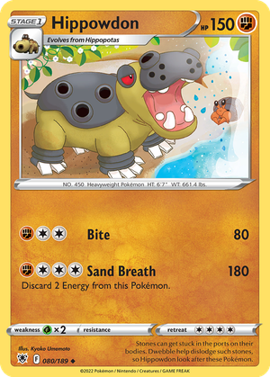 Hippowdon card image