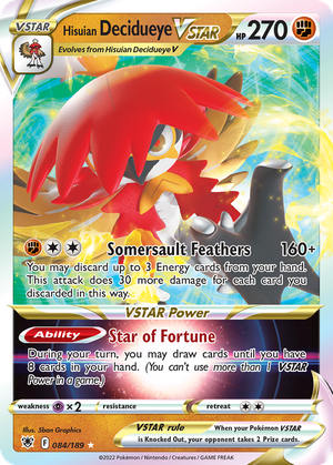 Hisuian Decidueye VSTAR card image