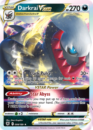 Darkrai VSTAR card image