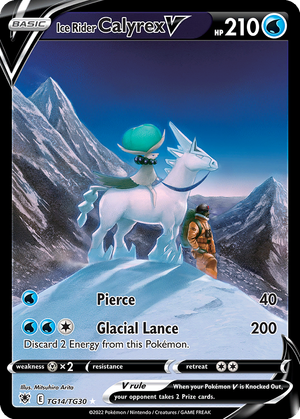 Ice Rider Calyrex V card image