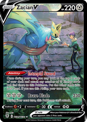 Zacian V card image
