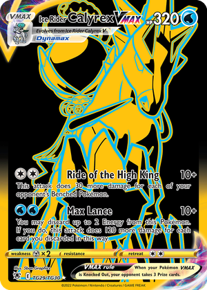 Ice Rider Calyrex VMAX card image