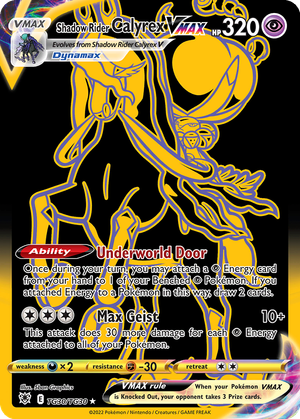 Shadow Rider Calyrex VMAX card image
