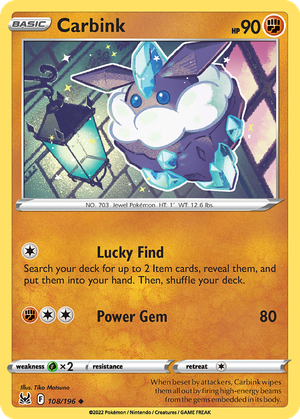 Carbink card image
