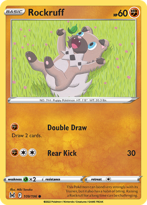 Rockruff card image