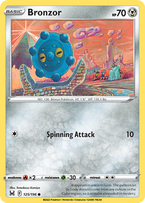 Bronzor card image