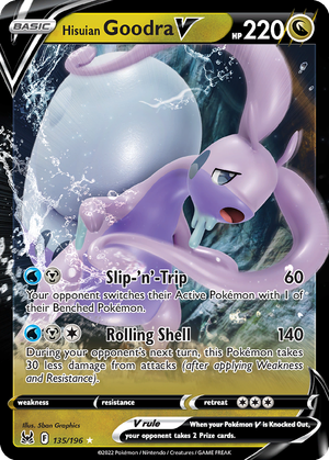 Hisuian Goodra V card image