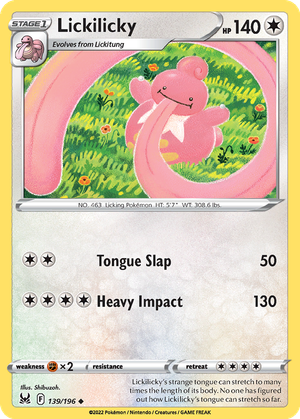 Lickilicky card image