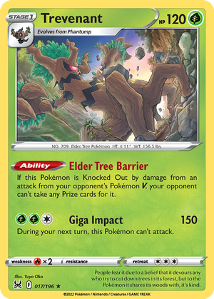 Trevenant card image