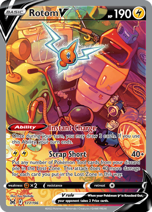 Rotom V card image