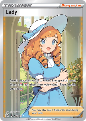 Lady card image