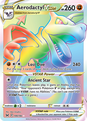 Aerodactyl VSTAR card image