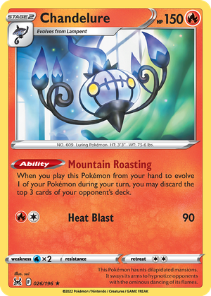Chandelure card image