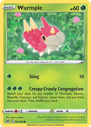Wurmple card image