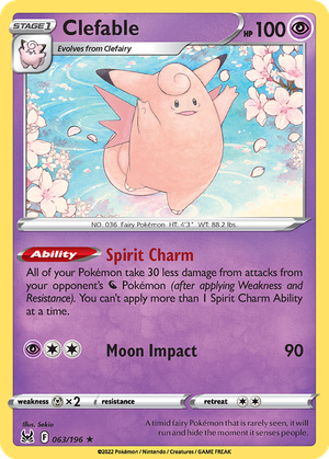 Clefable card image