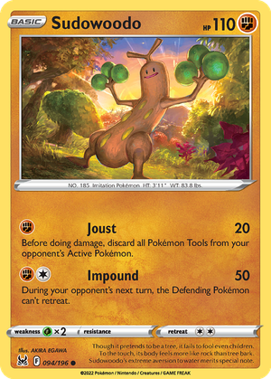Sudowoodo card image