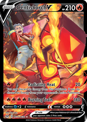 Centiskorch V card image