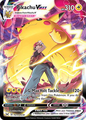 Pikachu VMAX card image