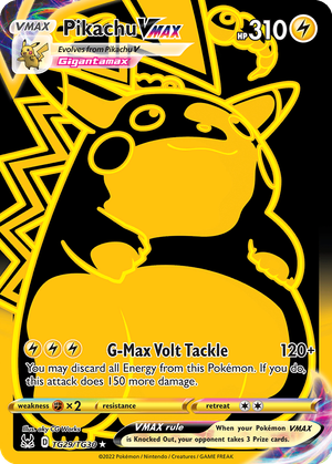 Pikachu VMAX card image